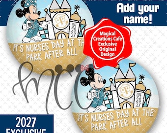 Nurses Day Event 2027 Inspired Park Button