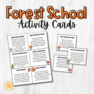 Forest School Activity Cards