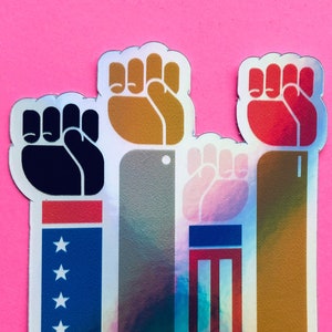 Unite Vinyl Holographic Sticker image 2