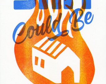 Sh&t Could Be Worse - Risograph