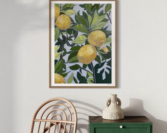 Lemons Fine Art Poster
