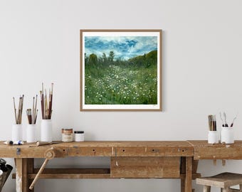 Bristol Meadows Fine Art Poster