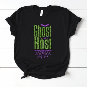 Bella Canvas Ghost Host T-shirt Black