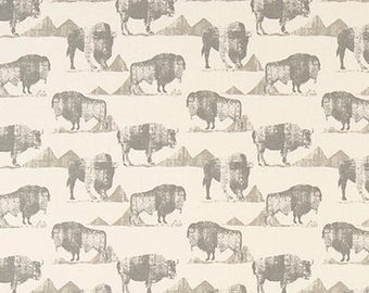 Buffalo Trail Lead Macon Fabric by the yard Premier Prints Fabric Yardage Home Decorator Fabric 54" Wide Upholstery Fabric