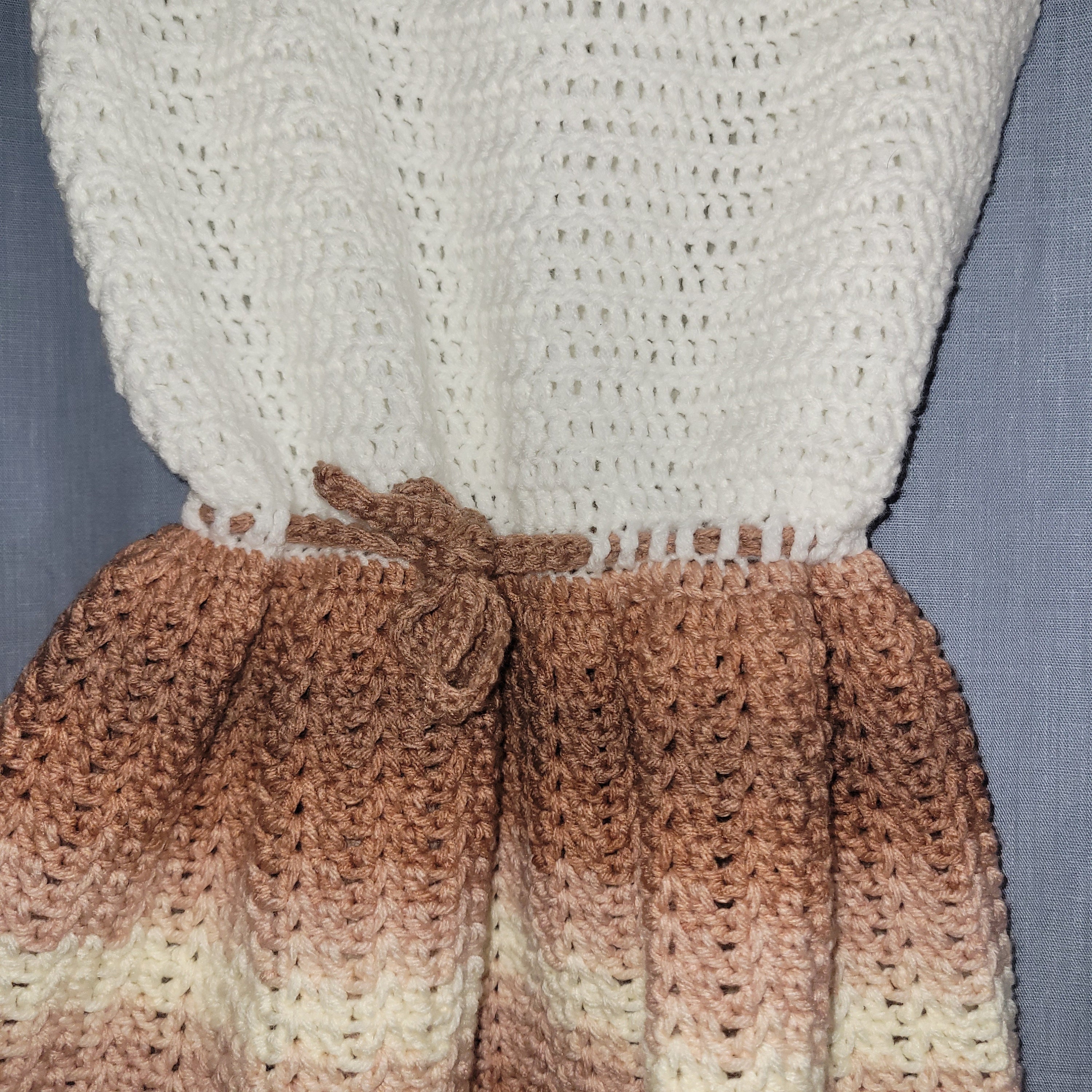 Adult Sized Crochet Dress With Adjustable Belt - Etsy