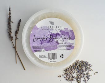 Lavender Plant, Salt Scrub, Lavender Body Scrub, Body Scrub, Body Scrubs All Natural, All Natural Body Scrub, Vegan Body Scrub,