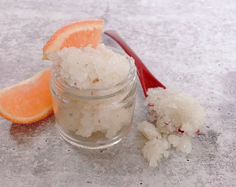 Orange Organic Salt Scrub | Natural Salt Scrub | Body Care | Body Scrub | Exfoliating Scrub | Natural Skincare | Sea Salt Scrub 8oz