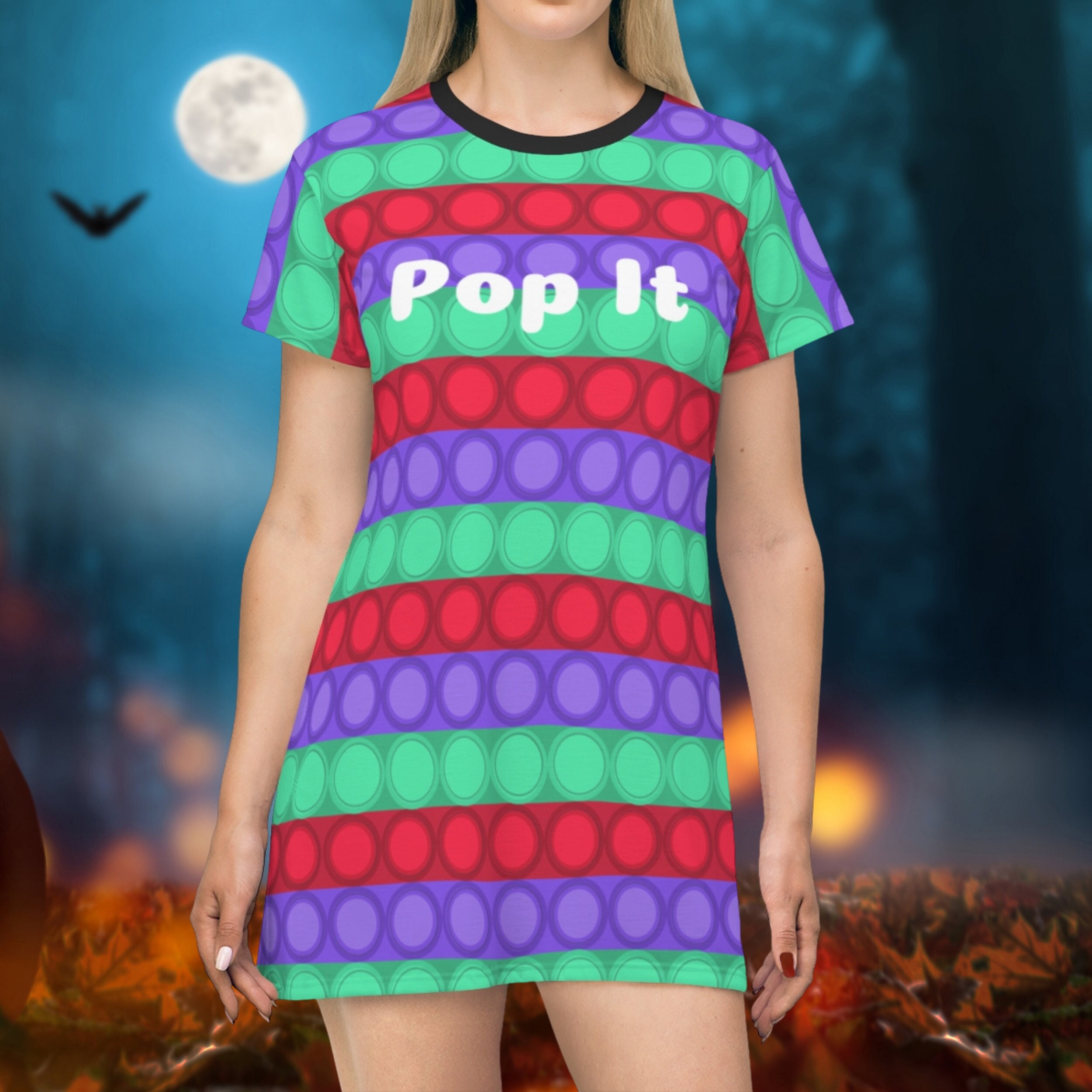 Pop It Halloween Costume Fidget Adult 