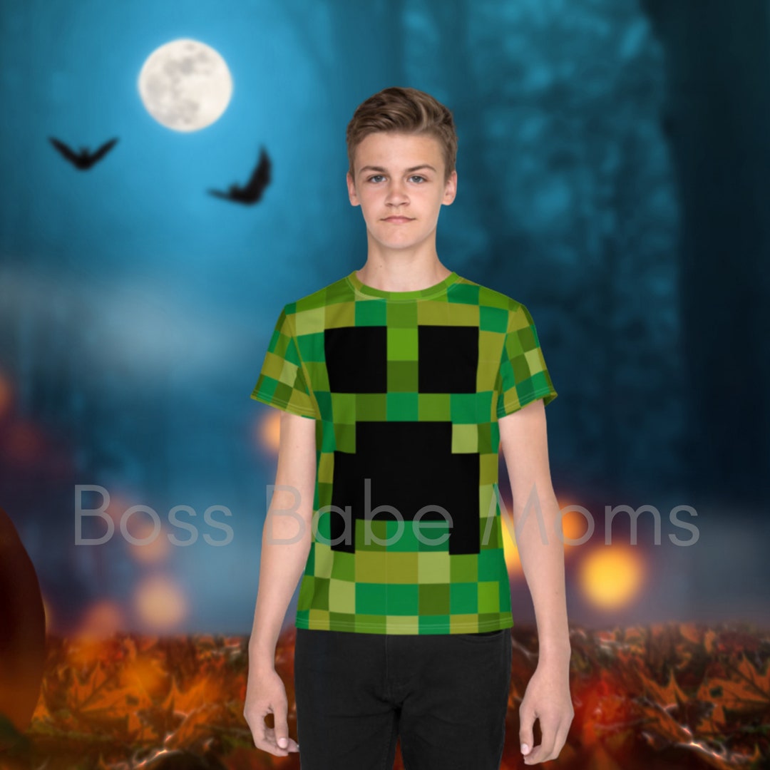 Minecraft Kid's Creeper Romper