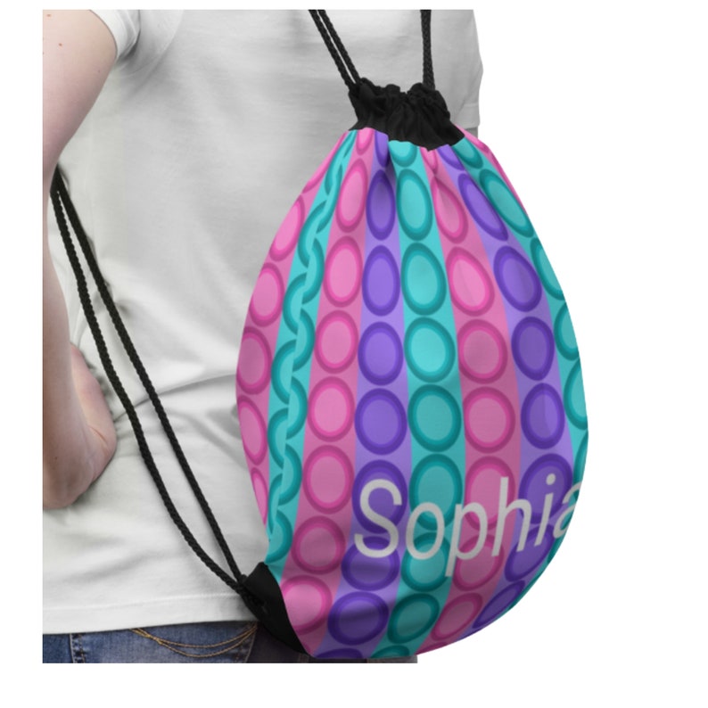 Pop it Fidget Personalized Fidget Bag for Kids & Teens Etsy Österreich