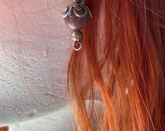 Green Mountain Jade Moon Drop Earrings >> Pick Your Fave! - Dark Green