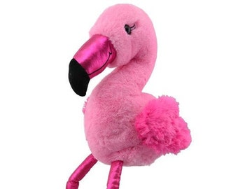 pink flamingo teddy