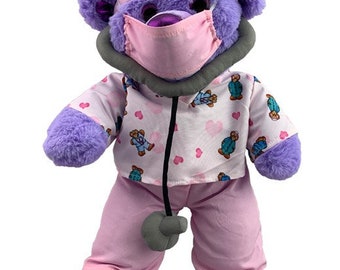 personalized nurse teddy bear