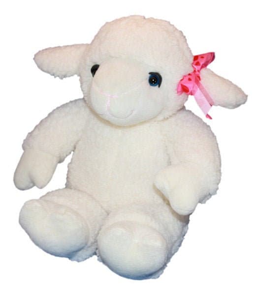 Sheep Baby Lamb Teddy Bear Plush Includes Voice Recorder 20 Etsy