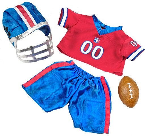 Football Outfit for 8 stuffy add Teddy Bear Clothes Fits Most mini  Build-A-Bear Stuffed Animal