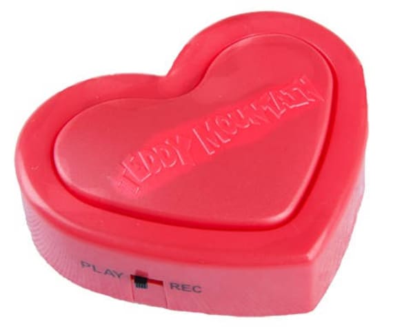Red love Heart Recordable 16 Second Recorder Sound - Etsy Red love Heart Recordable 16 Second Recorder Sound - Etsy