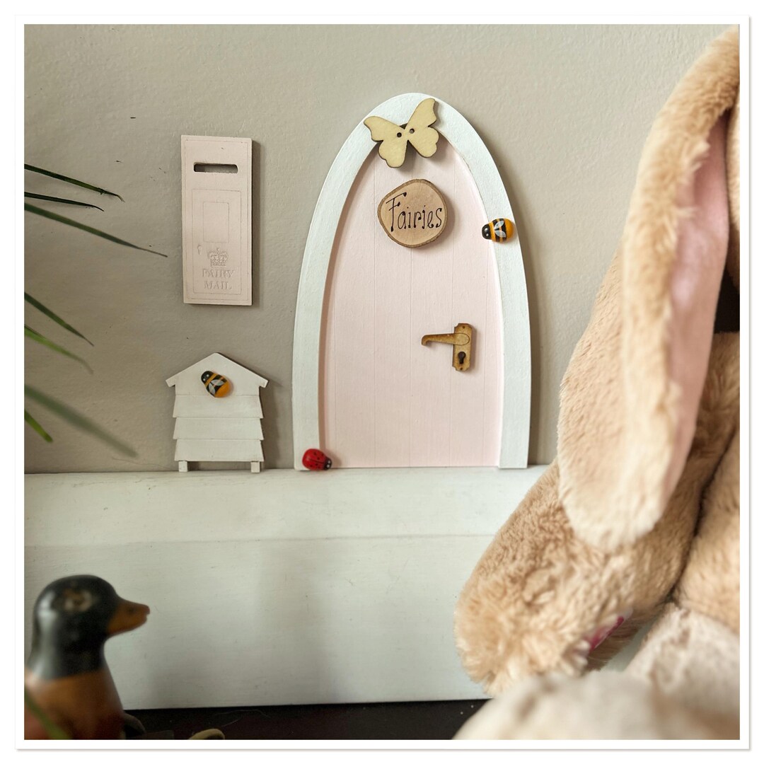 Fairy Door Set With Accessories , Fairy Postbox Pretend Play Magical ...