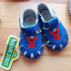 Elmo Baby Shoes Etsy