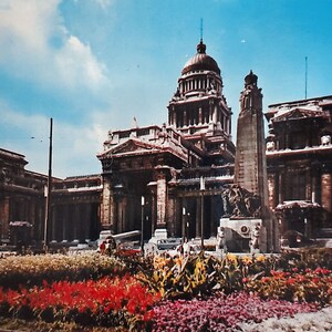 Vintage Palace of Justice, Brussels, Belguim,  Unused 1978