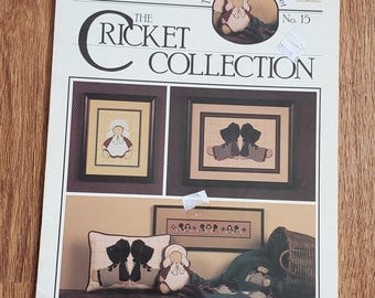 Adorable Just "Plain" Friends Counted Cross Pattern Leaflet by The Cricket Collection