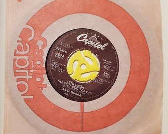 Anne Murray "I Still Wish The Very Best For You" & "You Needed Me" 45 Rpm 7” Vinyl With Original Sleeve