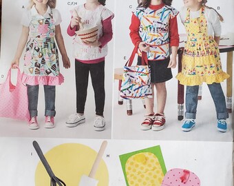 Simplicity UNCUT Girls Separates Pattern Partially Cut to Size 2