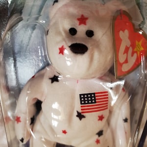 Vintage McDonald&#39;s TY Teenie Beanie Glory the Bear From 1999