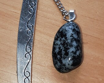 Lake Superior Gabbro Stone Handcrafted Bookmark