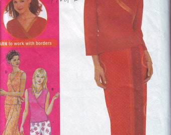 Women's UNCUT Summer Separates Pattern by Simplicity in sizes 6-12. Casual and Dressy!