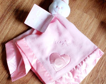 NOS "It's a Girl" Musical Infant Baby Blankie