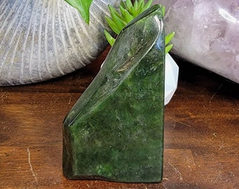 New Jade Palm Stone approx 70mm x 50mm x 10mm Thick Chakra 