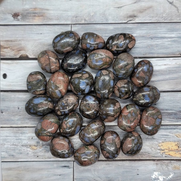 100g Que Sera Tumble Stone, Tumbled Que Sera Stone, Bulk Crystals, Healing Crystal | Mineral Specimen #1