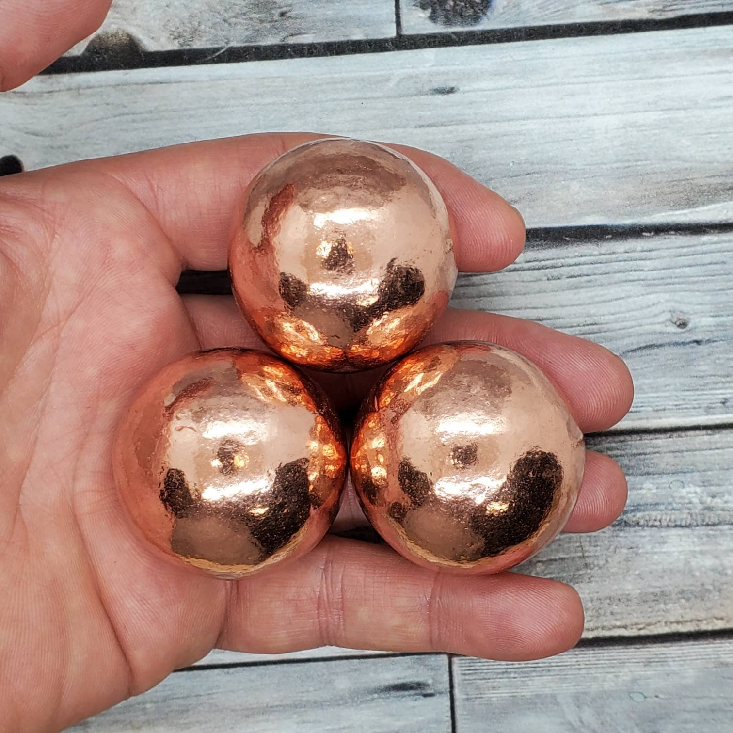 Pure Copper Sphere From USA 39mm Polished Copper Ball Etsy