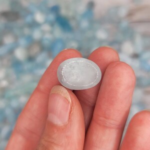1lb Aquamarine Tumbled Chips, Small Tumbled Aquamarine Crystal, Bulk Crystals, Healing Crystal, Mineral Specimen image 8