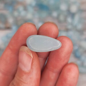 1lb Aquamarine Tumbled Chips, Small Tumbled Aquamarine Crystal, Bulk Crystals, Healing Crystal, Mineral Specimen image 10