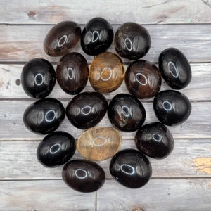 Large Smoky Quartz Tumbled Stone, Tumbled Smoky Quartz Crystal Single Stone, Healing Crystal, Custom Mineral Specimen