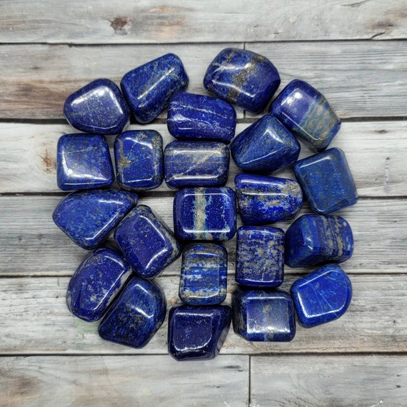 Large Lapis Lazuli Tumbled Stone Tumbled Lapis Healing Stone