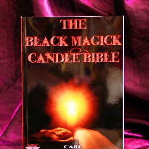 BLACK MAGICK CANDLE Bible by Carl Nagel