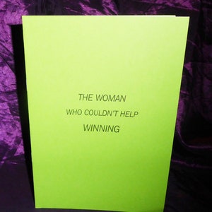 The Woman Who Couldn&#39;t Help Winning By James Finbarr - Magick Spells Rituals Occult Books Occultism Witch Witchcraft Goetia Grimoire