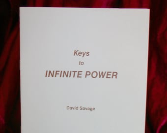 Keys to Infinite Power - Finbarr Books White Black Money Love Lust Spells Magick Occult Spellbook Witchcraft Magic