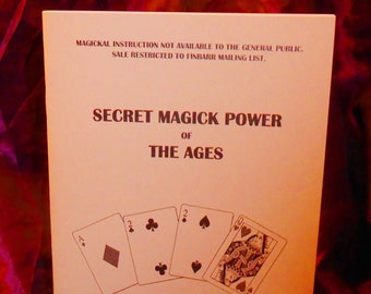 Secret Magick Power of The Ages By Master Count de Leon - Magick Spells Rituals Occult Books Occultism Goetia Grimoire Satanism Witchcraft