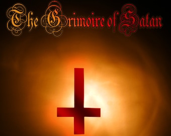Il Grimorio di Satana Libro di Oliver Bowes Magia Nera Occulto Stregoneria Satanismo Talismani
