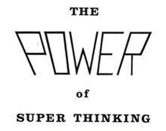 Potęga supermyślenia autorstwa Donalda I. Peake’a