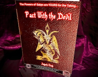 Pact With the Devil by Joseph Etuk Satanism Black Magic Occult Witchcraft Rituals Book Rituals Money Love Sex Spells