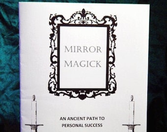 MIRROR MAGICK By Marcus T. Bottomley - Spells Rituals Occult Books Grimoire Goetia Witchcraft Witch Occultism Satanism