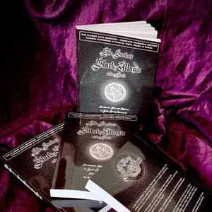 The Book of Black Magic and of Pacts By Arthur Edward Waite - Occult Books Spells Rituals Grimoire Goetia Witchcraft Satanism Occultism
