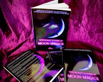 Witchcraft Powers of Moon Magick by Audra .. occult magick spells rituals goetia grimoire occultism witchcraft witchcraft books spell books
