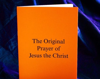 The Original PRAYER Of JESUS The CHRIST - Christianity Magick Spells Rituals Occult Witchcraft