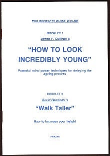 How To Look Incredibly Young von James F. Cullinan & David Bannister - Zauberrituale Okkulte Bücher Grimoire Goetia Hexerei Okkultismus
