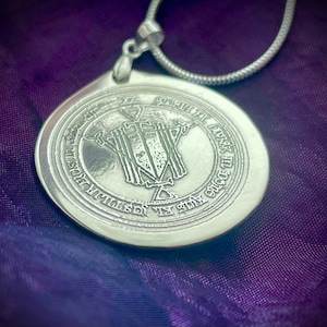 Sterling Silver “Talisman for Riches” - occult spells rituals witchcraft occult occultism talisman pendant sigil magick jewelery